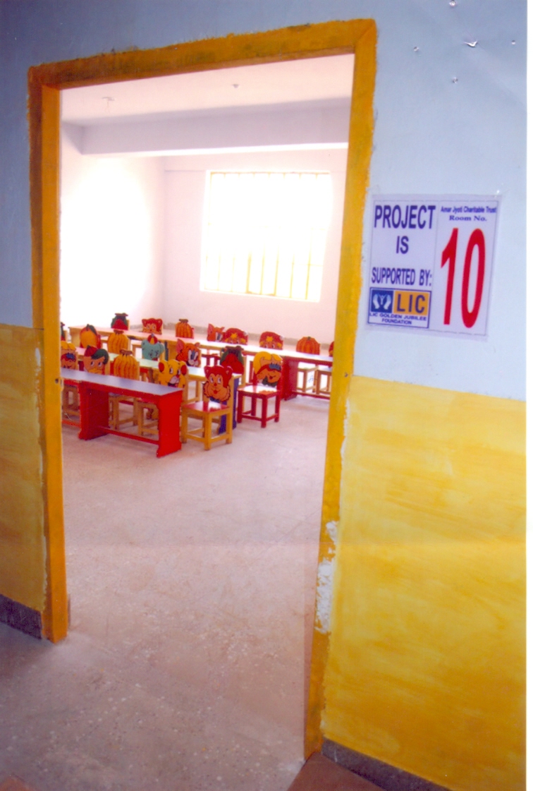 Classrooms funded in Amar Jyoti Gwalior