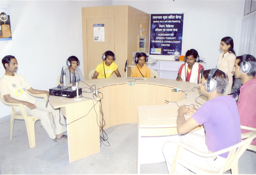 Samanvay parivar Trust Jabalpur Construction of audiometry
