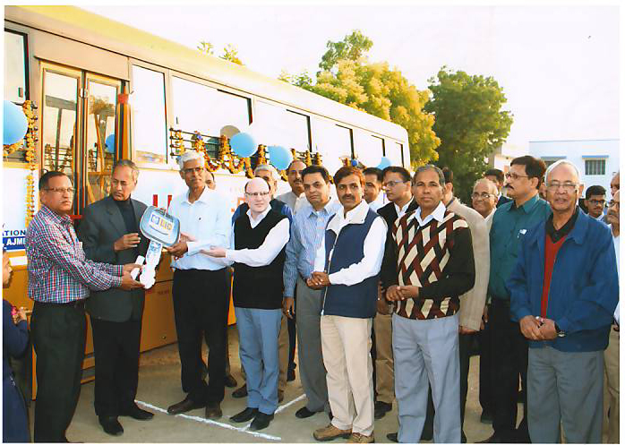 School Bus Badhit Bal Vikas Samiti Ajmer