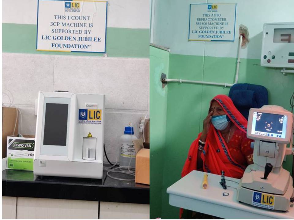 Two-machines-to-Jaipur-Calgary-Charitable-Eye-Hospital-Research-Trust,-Jaipur-DO-II,North-Zone-(2020