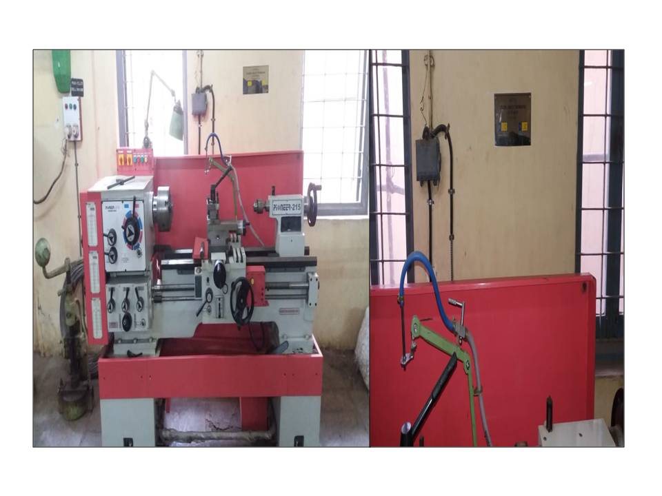 Lathe Machine to The NAB workshop for Blinds, Mumbai